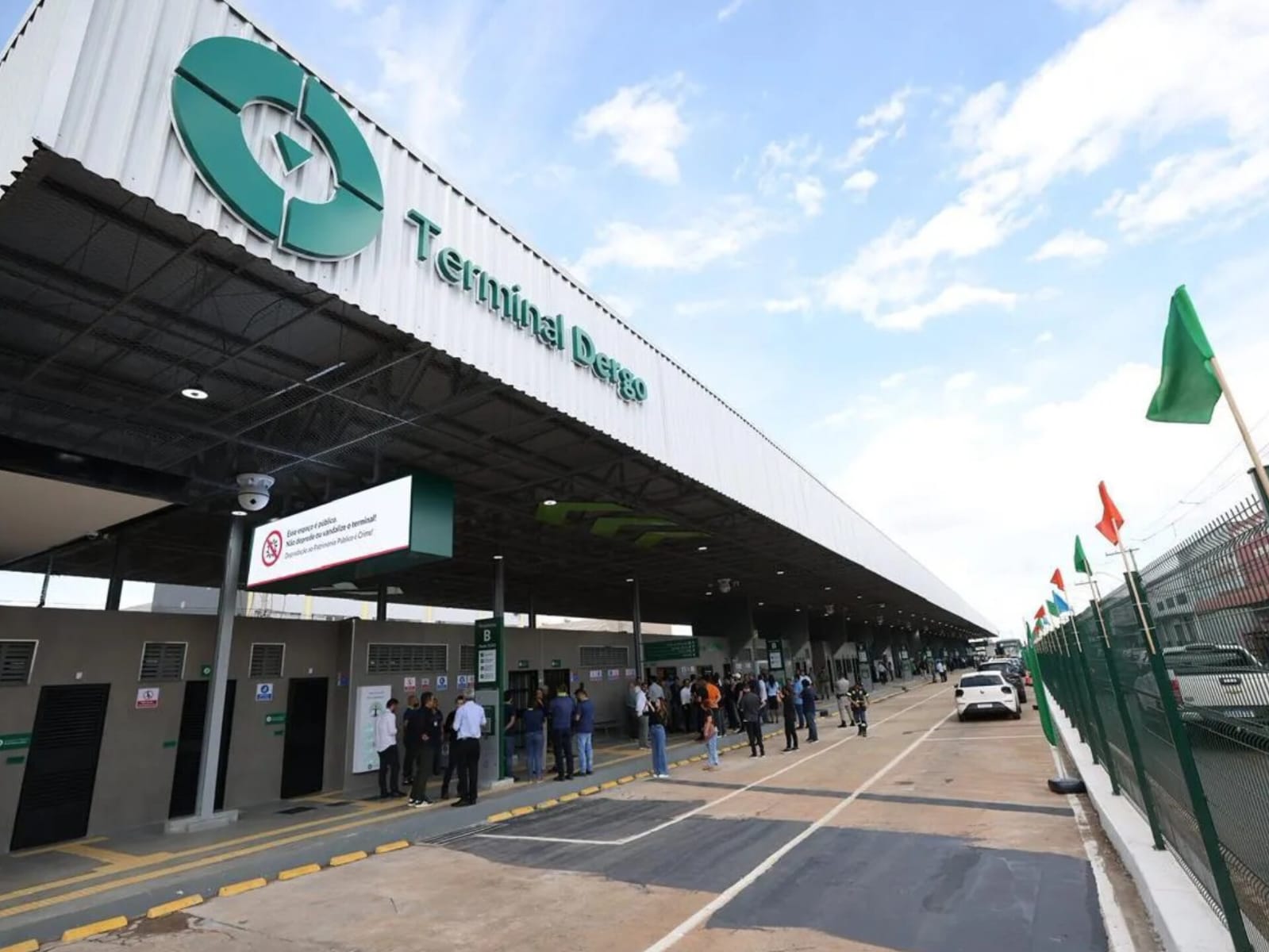 Terminal do Dergo foi reinaugurado nesta quarta-feira (17). (Foto: Divulgação)