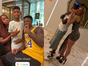 Vini Jr. deu fim ao mistério e postou foto na mansão da Virgínia, em Goiânia. (Foto: Redes Sociais)