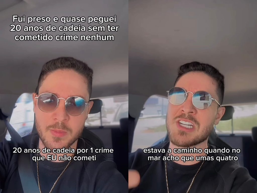 Registro de motorista de aplicativo já conta com mais de 170 mil visualizações. (Foto: @oantonionetoo)