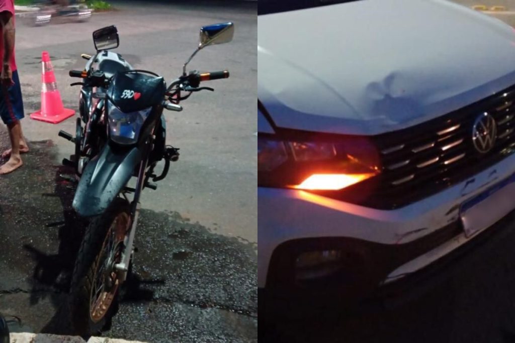 Motociclista bêbado causa batida com três veículos e acaba preso em flagrante em Goiâni