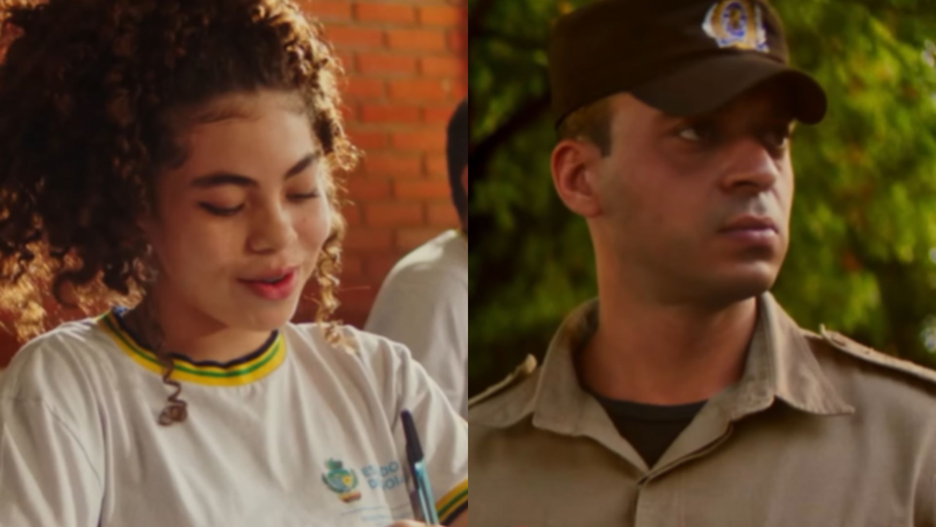 Peça publicitária do Governo de Goiás ressalta áreas da educação e segurança pública como legado da atual gestão.