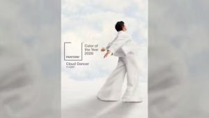 Pantone elegeu Cloud Dancer como a cor de 2026.