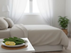 Descubra porque muitas donas de casa estão colocando limão com folhas de louro no quarto