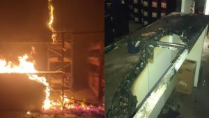 Bombeiro de folga impediu que o pior acontecesse durante incêndio que atingiu indústria em Anápolis.