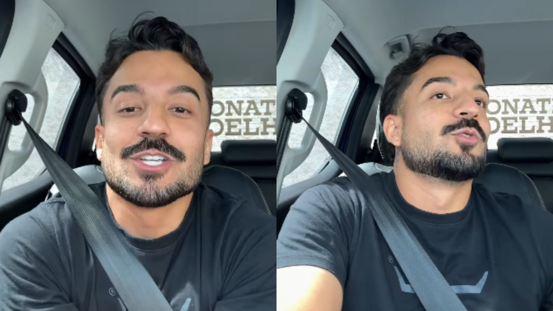 Influenciador Jhonathan Coelho voltou a viralizar ao pedir que parem de fazer propaganda de Goiânia.