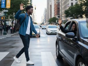 O que significa levantar a mão para agradecer motoristas no trânsito?