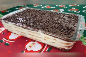 Pavê simples: receita clássica que não pode faltar na ceia de Natal