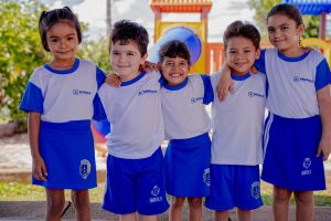 Alunos da rede municipal de ensino de Anápolis.