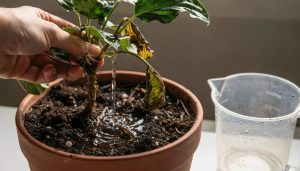 Água com açúcar: misturinha para voltar vida as plantas