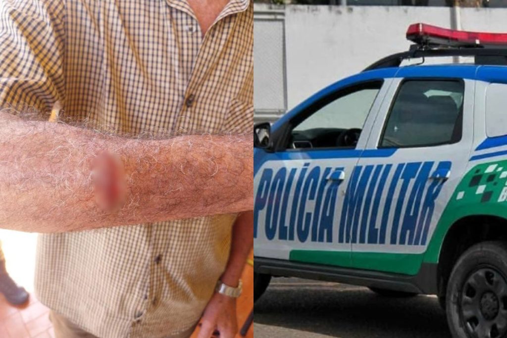 Pedido para acabar com barulho termina em agressão contra idoso em Anápolis