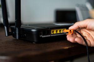 onde colocar o modem de internet em casa