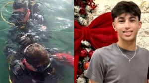 Jovem Henry Chaves Norte é procurado por mergulhadores.