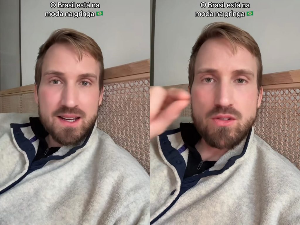 Influencer viralizou ao revelar como o Brasil está sendo visto pelos gringos. (Foto: @spencersabe)