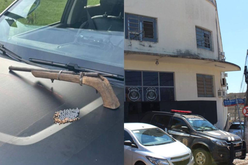 Tiros no quintal e ameaças: homem é preso após cena de terror em residência de Anápolis