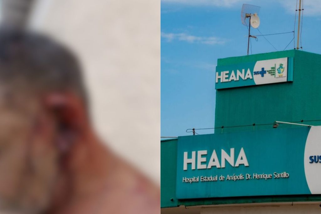 Autor seria irmão da vítima, que foi levada para o Heana após agressão Anápolis