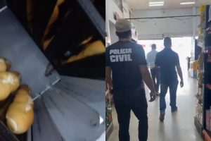Dono de supermercado é preso em Aparecida de Goiânia após vídeo flagrar ratos andando sobre pães