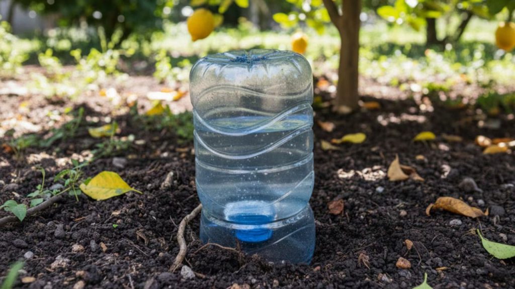 A técnica de jardineiro para manter planta viva por dias sem regar usando garrafa PET