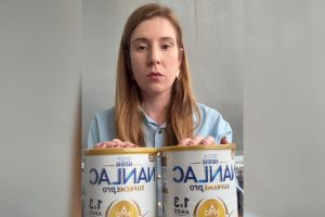 Depois tive medo de não ter leite suficiente e isso aconteceu, nos fazendo recorrer a fórmula.