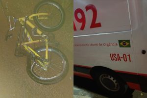 Acidente envolvendo moto e bicicleta termina com morte de adolescente em Abadiânia