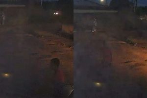 Carro bate em muro de casa em Anápolis, motorista foge e se justifica com frase inacreditável