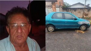 Idoso Caldas Novas enxurrada chuva