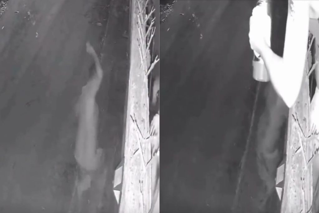 Mulher joga água quente para se defender de vizinho durante confusão em Goiânia