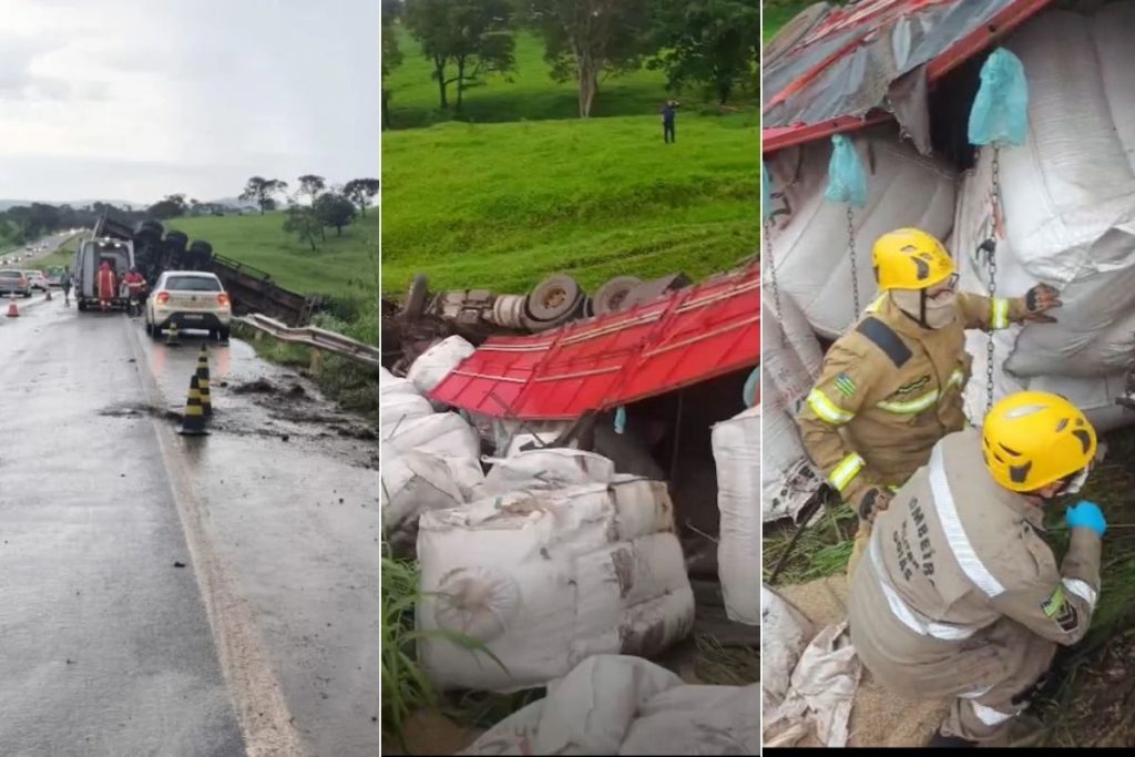 Quatro vítimas de acidente na BR-060 são identificadas; todos eram membros da mesma família