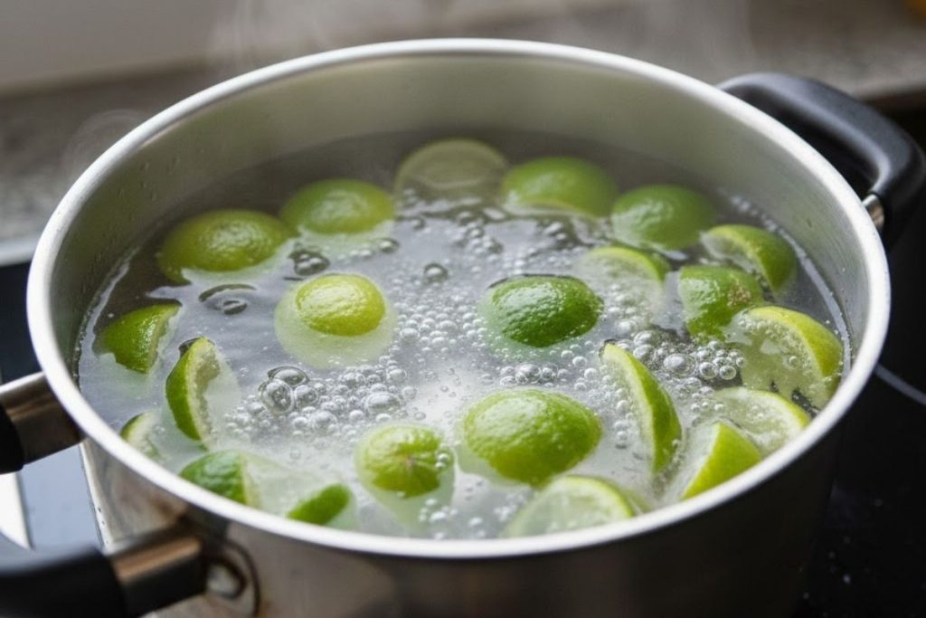 Pra que ser ferver limão