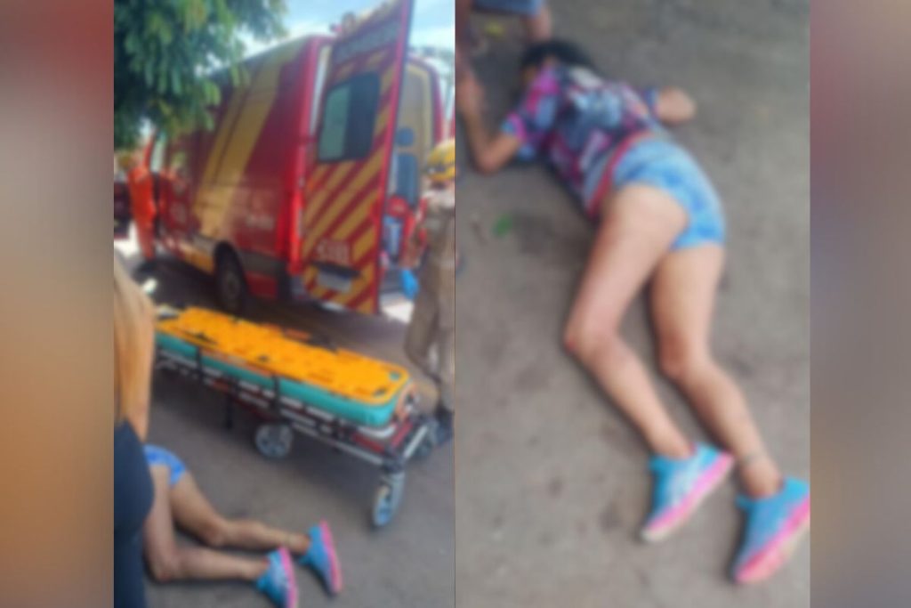 Mulher é atropelada durante briga entre as torcidas do Vila Nova e Anápolis