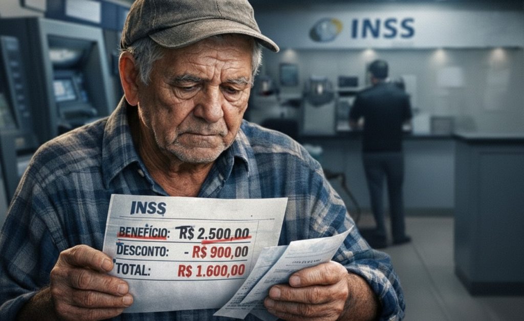 idoso teve desconto na sua aposentadoria com empréstimo