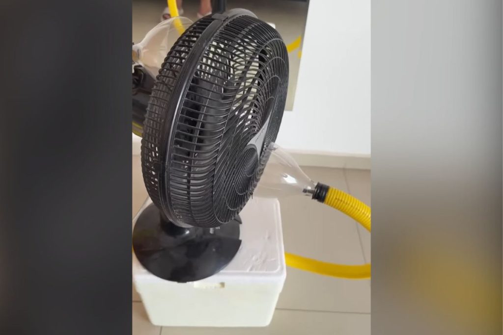 Economizar com ar condicionado caseiro