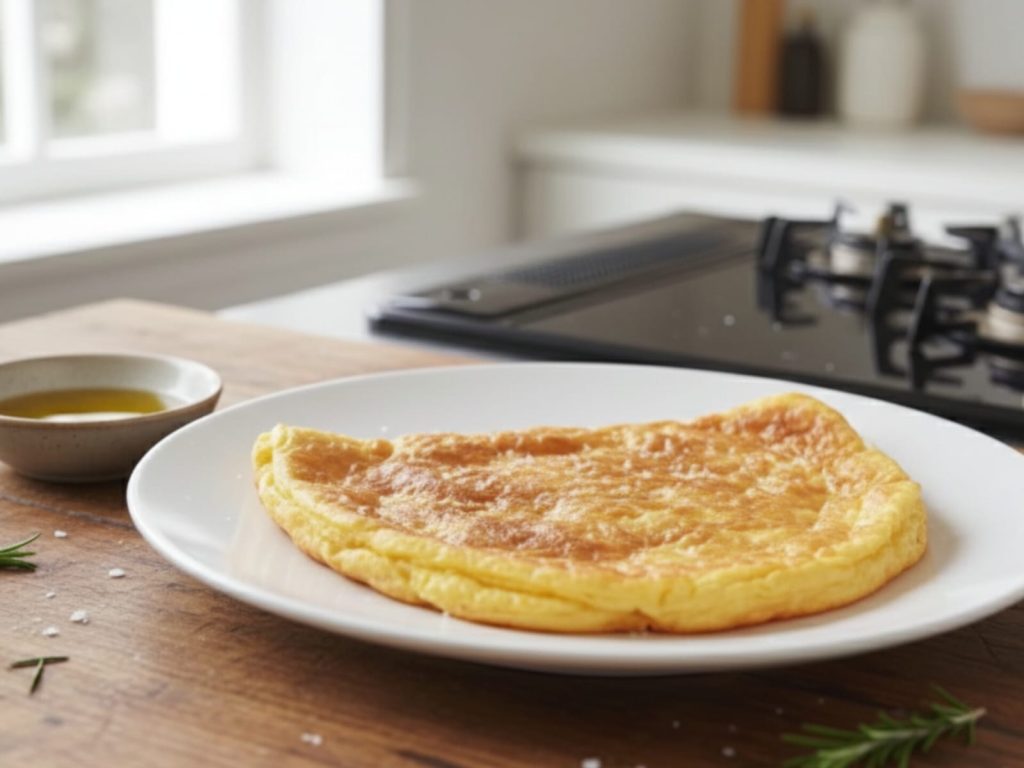 Sem forno e sem farinha: receita de pão nuvem rápido feito na frigideira