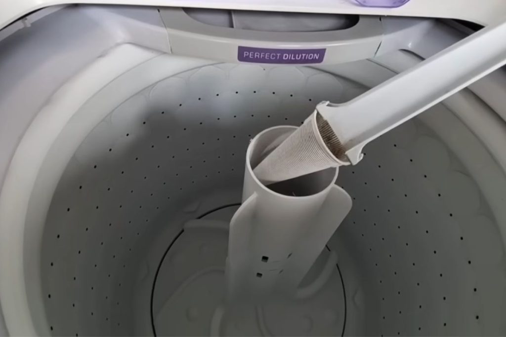 Limpeza da máquina de lavar