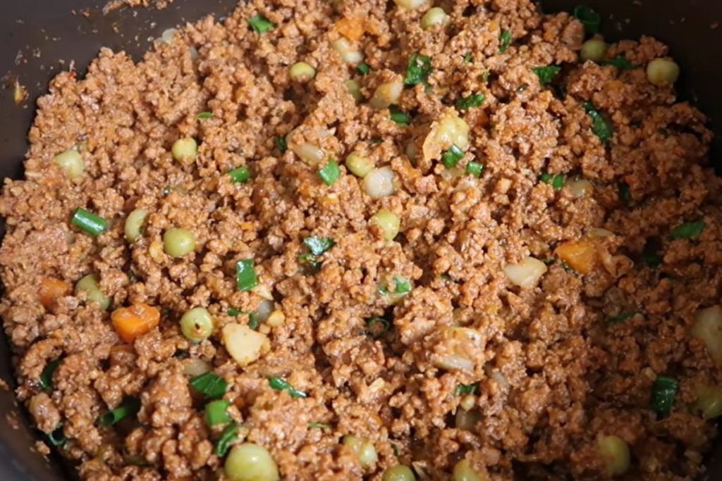 truque simples para deixar a carne moída f douradinha