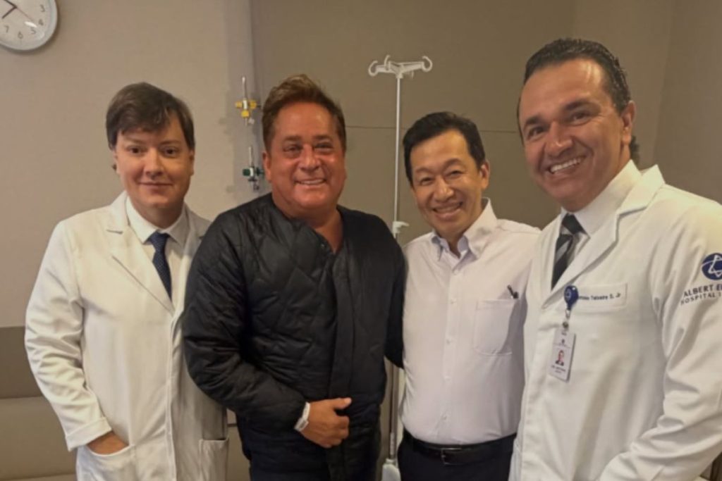 Cantor Leonardo passa por cirurgia em hospital de Goiânia