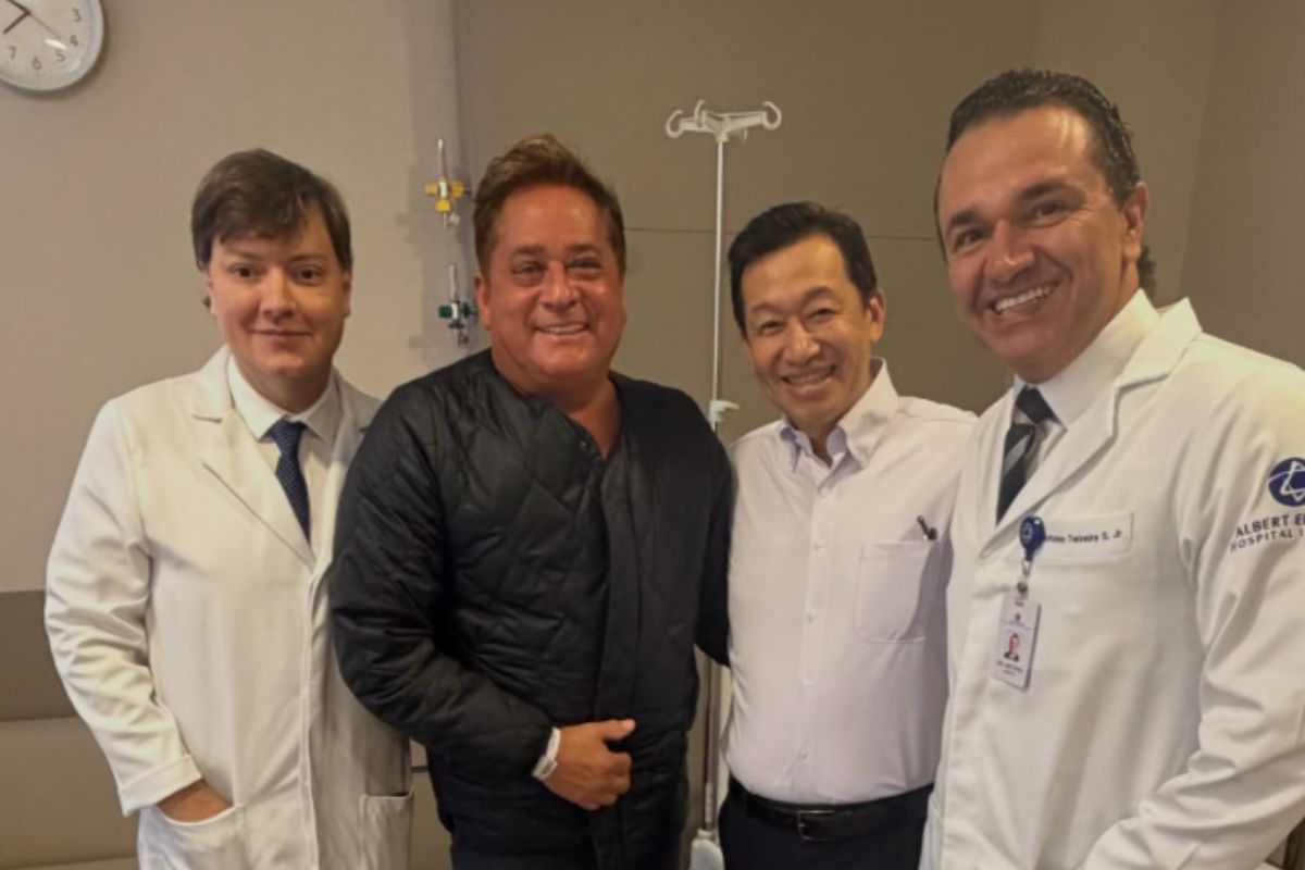 Cantor Leonardo passa por cirurgia em hospital de Goiânia