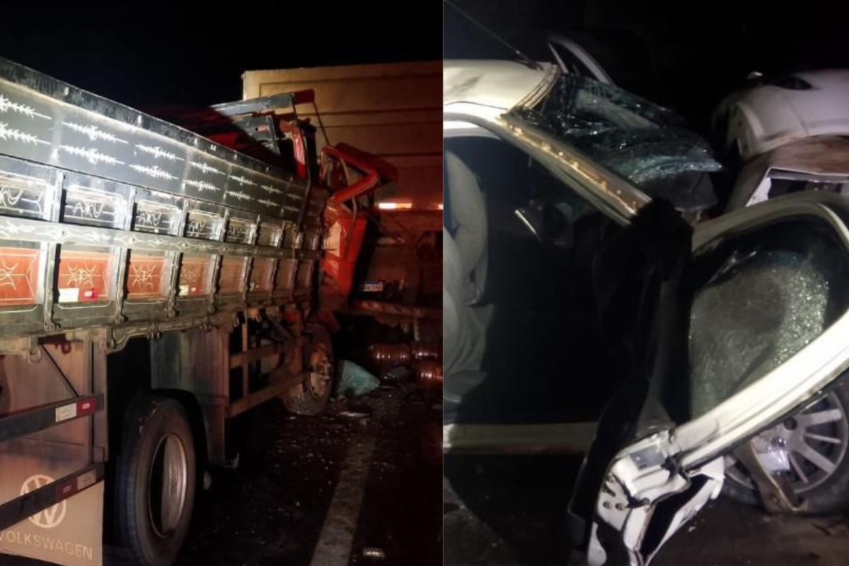 Quatro pessoas morrem e duas ficam feridas em grave acidente na GO-219
