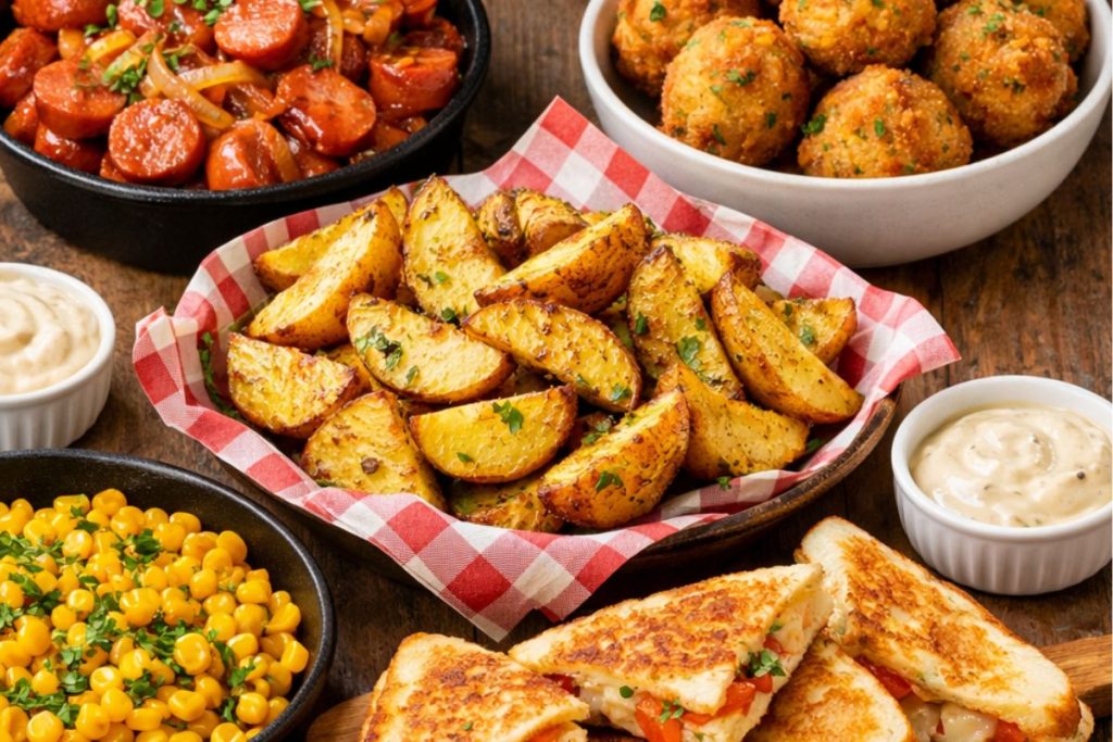 Petiscos simples e baratos