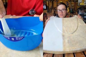 Adeus, plásticos encardidos: misturinha poderosa dá outra cara aos objetos de casa