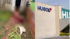 Idosa mãe vítima homem Hugol