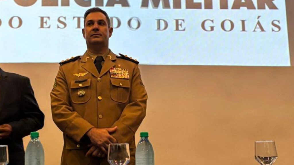 Coronel Rogério, comandante regional de Anápolis. (Foto: Samuel Leão)