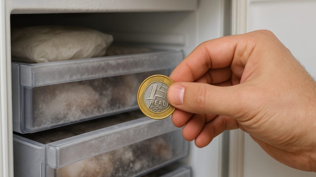 Ritual da moeda no congelador volta a circular em 2026 e promete afastar dívidas e atrair alívio financeiro.