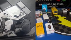 Gerente do Centro de Distribuição dos Correios foi preso em flagrante após vídeo registrar furto.