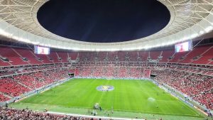 Estádio Mané Garrincha.(Foto: Caíke Damião) Supercopa final onde assistir
