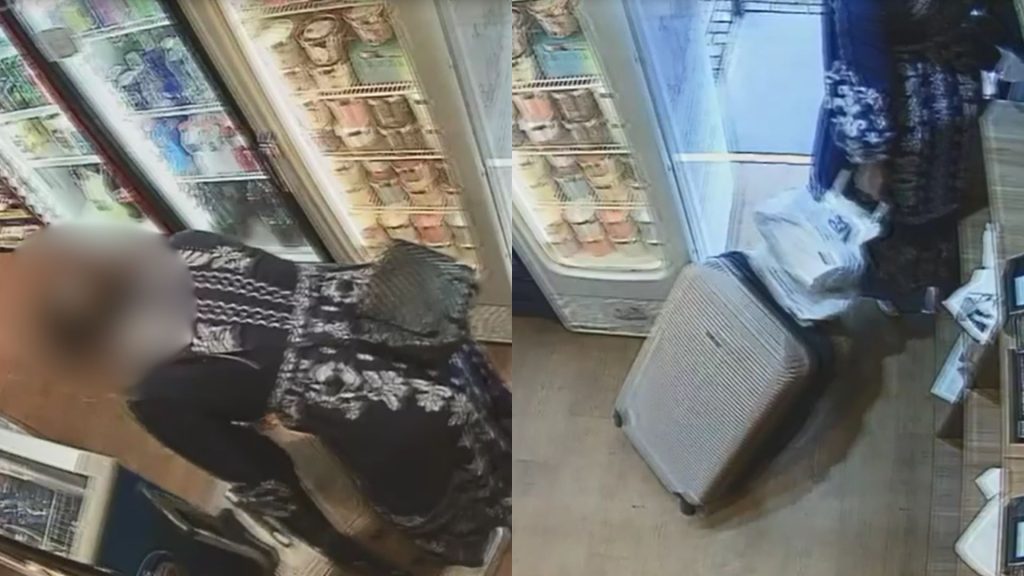 Delegada aposentada foi flagrada furtando itens de mercado interno em condomínio.