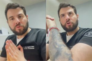 Médico é surpreendido por pedido de atestado falso.