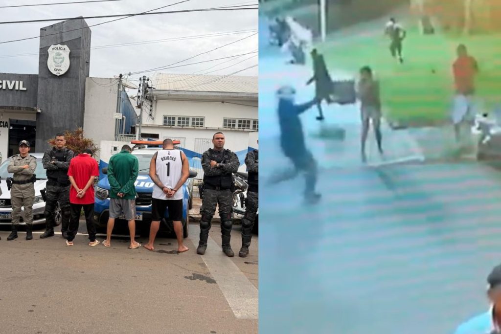 Polícia prende suspeitos de homicídio duplo de irmãos em Nerópolis; câmera filmou crime