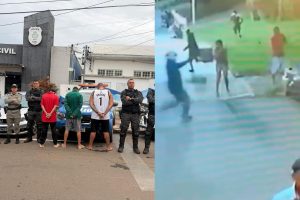 Polícia prende suspeitos de homicídio duplo de irmãos em Nerópolis; câmera filmou crime