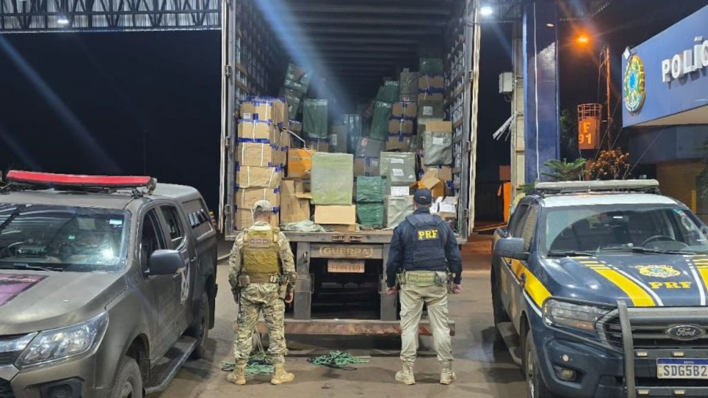 Apreensão de contrabando/descaminho