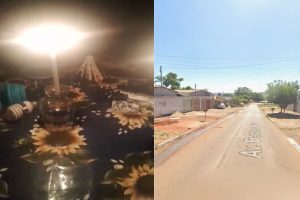 Moradora sem energia elétrica